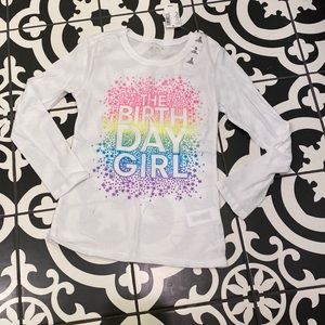 TCP Long Sleeve Rainbow Confetti Birthday Shirt